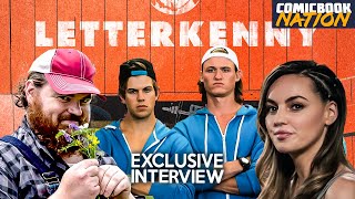 Leaving Letterkenny Behind  Letterkenny Final Season Cast Interview [upl. by Schaaff]