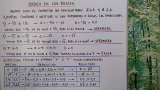 Orden en los Reales 2 Desigualdades Compuestas [upl. by Esme]