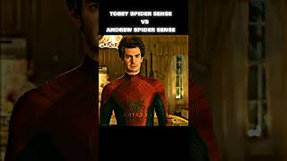 TOBEY SPIDER SENSE VS ANDREW SPIDER SENSE  SPIDERMAN ATTITUDE STATUS [upl. by Madalyn758]