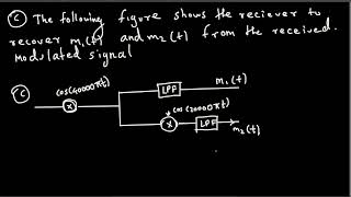 Two signals mt and m21 both bandlimited to 5000 Hz are to be transmitted simultaneously ov… [upl. by Lontson]