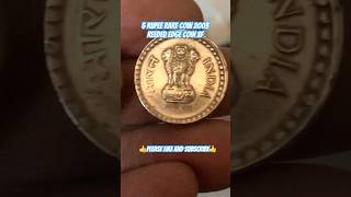 5Rupee rare coin 2003 kolkata mint REEDED EDGE in extra fine conditionRare coin 2003👍👍 [upl. by Christopher895]