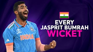 Every Jasprit Bumrah wicket at Cricket World Cup 2023 [upl. by Llebiram]