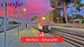 Benifaió  Almussafes  Renfe Cercanías [upl. by Collie824]