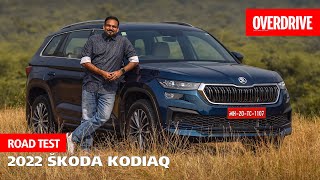 2022 Skoda Kodiaq 20 TSI LampK road test  still desirable  OVERDRIVE [upl. by Akkimat]