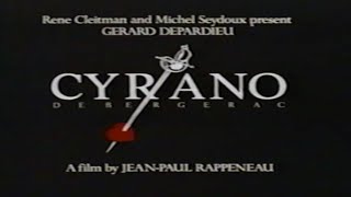 CYRANO DE BERGERAC 1990 VHS movie trailers amp previews VHS Rip  Digitization from Cadillac Man [upl. by Eugatnom931]