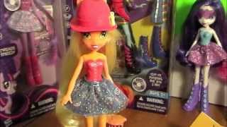 Equestria Girls APPLEJACK My Little Pony Doll Unboxing amp Review by Bins Toy Bin [upl. by Lramaj508]