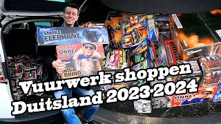 VUURWERK SHOPPEN DUITSLAND 20232024 XXL VIDEO [upl. by Lexy]