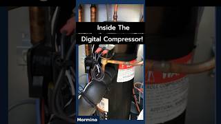 Inside the Digital Scroll Compressor aka Variable Capacity Compressor by Copeland [upl. by Adliw855]