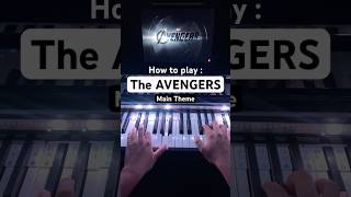 Avengers  Main Theme Easy Piano  How to Play [upl. by Fusco]