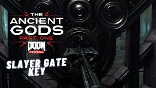 DOOM ETERNAL The Ancient Gods  UAC Atlantica Facility Slayer Gate Key LOCATION [upl. by Gerkman450]