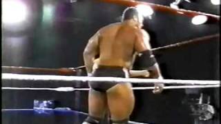 Flex Kavana The Rock vs Jerry quotThe Kingquot Lawler  USWA 8241996 [upl. by Lovering]