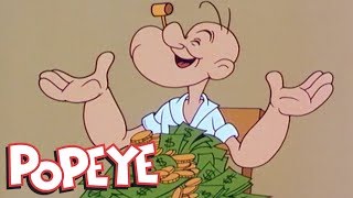 Classic Popeye Episode 4 Popeye and the Phantom AND MORE [upl. by Ynnig]