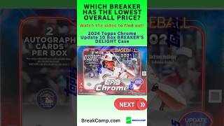 2024 Topps Chrome Update BREAKER’S DELIGHT Case Break Kulismittybreaks grandsalamisportscards [upl. by Woodford758]