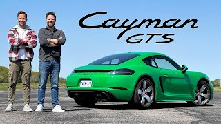 2023 Porsche 718 Cayman GTS 40 Quick Review [upl. by Ynnaf]