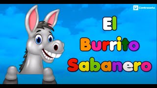 Mi Burrito Sabanero  LYRICS Villancicos letra Niño Jesus Musica  EDITED [upl. by Novla748]