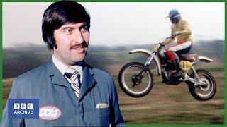 1977 Can CCM Save the BRITISH MOTORCYCLE INDUSTRY  Nationwide  Retro Transport  BBC Archive [upl. by Neal]