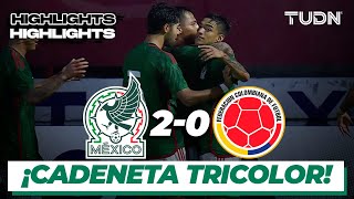 México 20 Colombia  HIGHLIGHTS  Amistoso Sub 23  TUDN [upl. by Hallimaj]