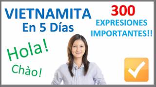 Aprender Vietnamita en 5 días  Conversación para principiantes [upl. by Namzaj]