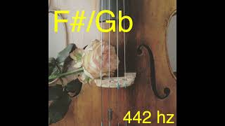 Cello drone FGb 442 hz [upl. by Elstan808]