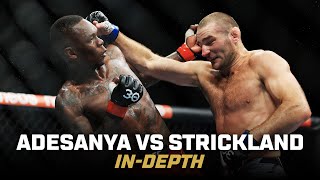 Israel Adesanya vs Sean Strickland  UFC InDepth [upl. by Adalai]