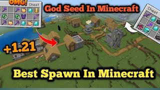 God Seed Best Seed In Minecraft And OP LOOT [upl. by Dett996]