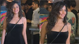 Harleen Sethi At Preview Party Of A New Neighbourhood Bar harleensethi bollywood [upl. by Yrnehnhoj]