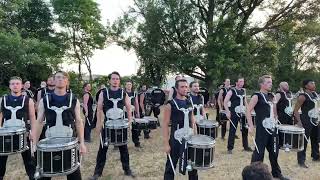 Bushwackers 2024 Drumline  Early Season Show Chunk [upl. by Nnylrats]