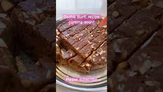 Diwali special Dodha Burfi recipe coming soon please subscribe viralvideo shorts viral dessert [upl. by Ardnod]