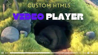 Integrating MediaElementjs  Custom HTML5 Video Player [upl. by Proudfoot]