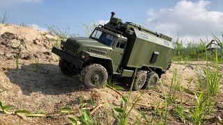 TROOPS STRIKES  WPL B36 Military RC Truck [upl. by Ojyma]