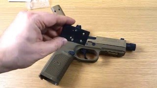 Cybergun FNX45 RMR instalation [upl. by Nudd]