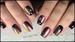 New Years Eve Nailart Tutorial  New Years Nails [upl. by Volin916]