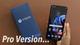 Motorola Edge 20 Pro Unboxing amp Hands On Overview [upl. by Leuqram470]