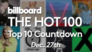 Official Billboard Hot 100 Top 10 Dec 27 2014 Countdown [upl. by Drus]