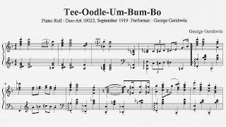 George Gershwin  TeeOodleUmBumBo 1919 [upl. by Eirelam]