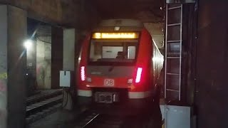 S2 als BR430 nach Dietzenbach Bf  Mitfahrt der SBahn Rhein Main von Hauptwache  Konstablerwache [upl. by Attikin]