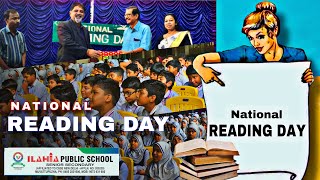 National Reading Day 📚 Special Video  Ilahia Public School Muvattupuzha [upl. by Matless]