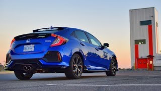 2018 Honda Civic Sport Touring Hatchback Test Drive Review [upl. by Izzy335]