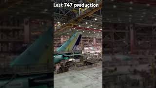 Last 747 in production 😭😢🫡￼ [upl. by Vanessa]