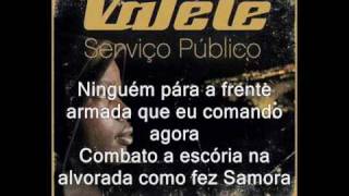 Valete Serviço Publico  AntiHerói letra [upl. by Freudberg]