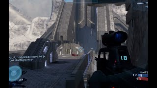 couple games of halo 3 gameplay  halo 3 mcc 4v4 slayer  ace [upl. by Lama]