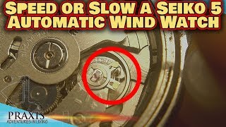 Speed Up or Slow Down an Automatic Wind Watch [upl. by Eeliram235]