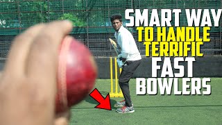 Smart Methods To Handle Fast Bowlers  Cricket Batting Tips  Nothing But Cricket [upl. by Ardisj492]