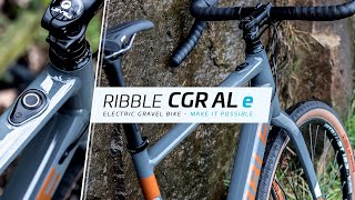 Ribble Cycles  CGR AL e  Teaser  Electric Gravel Bike  Make it possible [upl. by Akehsat986]