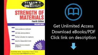 Schaums Outline of Strength of Materials 4th Edition [upl. by Dorothea]