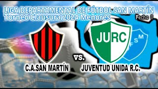 241005 TLDFSM Clausura F11 5taDiv  CASan Martín vs Juventud Unida RC [upl. by Vaclav]