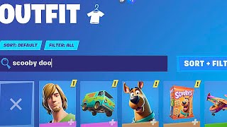 Fortnite x ScoobyDoo Collab Update [upl. by Dorison]