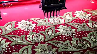 Some Amazing Embroidery Design on Different Types of Fabric by Computerized Embroidery Machine [upl. by Jemmie]