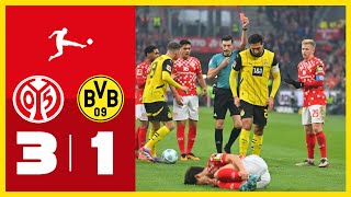 1 FSV Mainz 05 vs Borussia Dortmund 31  Emre Can sieht rot  Dortmund geht baden… 🤒  FAZIT [upl. by Kreis795]