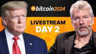 The Bitcoin 2024 Conference Livestream  GA Day 2 [upl. by Oiramel]